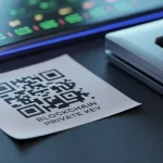 Blockchain Private Key QR Code